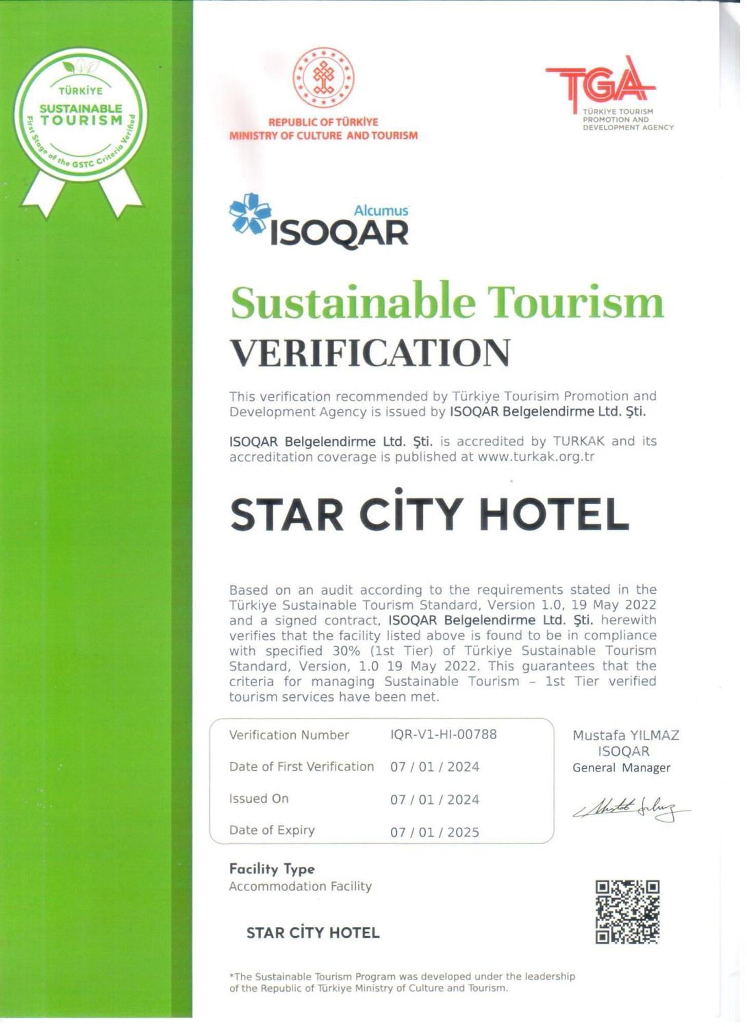 Star City Hotel Istanbul Exterior foto
